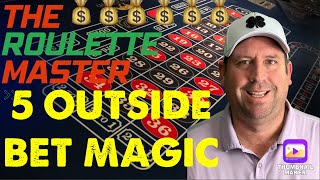 ROULETTE STRATEGY THAT WINS 5 OUTSIDE BET MAGIC BY BRETT