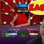 BACCARAT SESSION | EASY WIN WITH ESKALERA 3 WINS ONLY