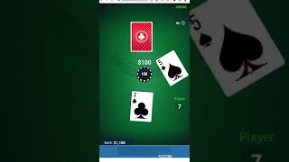 26. You can win if you learn blackjack among casino games.#shorts