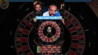 Drake Goes Psycho On Roulette? #drake #bigwin #roulette #casino