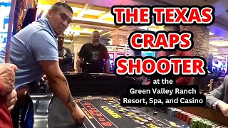 Live Casino Craps inside the Green Valley Resort, Spa and Casino, in Henderson Nevada.