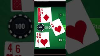 You can win if you learn blackjack among casino games.#shorts