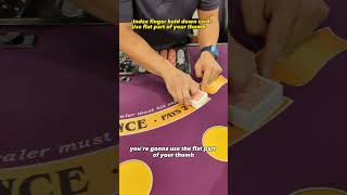 Alex show you how to spread cards #casinotips #poker