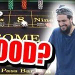 🔥MAKE IT BIG?!🔥 30 Roll Craps Challenge – WIN BIG or BUST #245