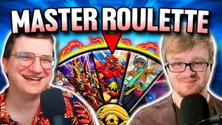 DUELING WITHOUT READING?! Master Roulette ft. MBT Yu-Gi-Oh!