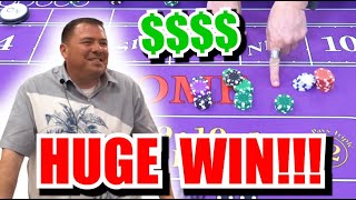 🔥MASSIVE WINNER🔥 30 Roll Craps Challenge – WIN BIG or BUST #244