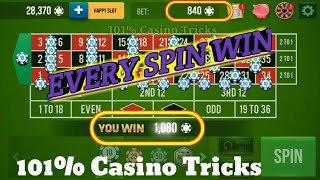 EVERY SPIN WIN 🌹 || Roulette Strategy To Win 🌹||  Roulette