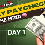 The Mind – Day 1 – Craps Daily Paycheck
