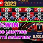 CASINO LIGHTING ROULETTE STRATEGY 102%WIN CASINO ROULETTE GAME TODAY BIG WIN CASINO ROULETTE GAME 🎯🎮