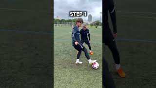 One Foot Roulette Panna Tutorial!! Steps to Steps 🔥⚽ #shorts #football