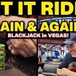 Blackjack • Should You Triple Your Bets & Let it Ride When You’re Losing?  I DID!!!!!