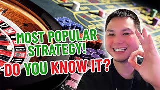 The Most POPULAR & BEGINNER Friendly Roulette Strategy! (Do YOU Know It?)