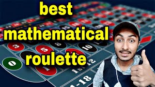 best mathematical roulette strategy | roulette strategy chart