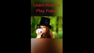 Learn how to play poker #short