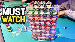 SICKEST COMEBACK EVER… STUCK $10,000 *MUST WATCH* | C2B Poker Vlog Ep. 166