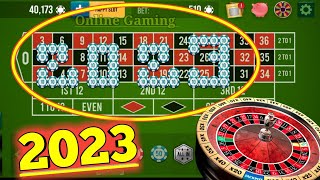 2023 STRATEGY 🌹🌹|| Roulette Strategy To Win 🌹|| Roulette Tricks 🌹