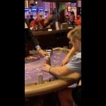 The Most Insane Blackjack Hands Ever! (Guy Doubles Down On 21)