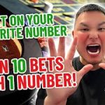 WIN 10 Bets With 1 Number Roulette Strategy! (Big Profit With Your Favorite Number)