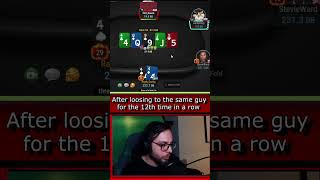 PURE RAGE! #ggpoker #pokerstrategy #shorts #poker