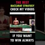 tips baccarat online TO WIN #shorts