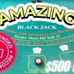 💲BLACKJACK! 🔴MASSIVE SESSION🔵$500 HAND!📢NEW VIDEO DAILY!