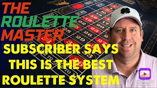 SUBSCRIBER SAYS THIS IS THE BEST ROULETTE SYSTEM BY BLUE MOON