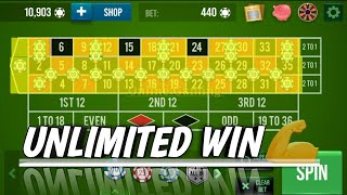 UNLIMITED WIN 💪 || Roulette Strategy To Win || Roulette Tricks