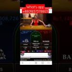 Baccarat Strategy big win 90,000😎😎 #trending #viral #shorts #youtubeshorts