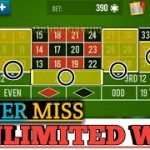 Never miss Unlimited Win 🌹|| Roulette Strategy To Win || Roulette Tricks