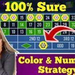 100% SURE PROFIT🌹| COLOR & NUMBERS STRATEGY | Roulette Strategy To Win | Roulette