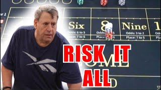 🔥RISK IT ALL🔥 30 Roll Craps Challenge – WIN BIG or BUST #249