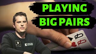 Learn When to Let Go of Big Pocket Pairs in Poker