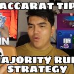 BACCARAT TIPS | MAJORITY RULE STRATEGY |  2K TO 100K PART 2 |  22WIN BETTING SITE