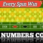 ALL NUMBERS COVER 🌹| Roulette Strategy To Win | Every Spin Win | Roulette Tricks