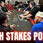 $5/$10 No-Limit Hold’em High Stake Cash Game | TCH LIVE Poker Thursday