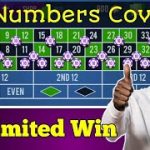 37 NUMBERS COVER 🌹| UNLIMITED WIN | Roulette Strategy To Win | Roulette