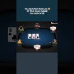 $5,000 Poker Pot – KINGS versus a MANIAC