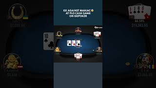 $5,000 Poker Pot – KINGS versus a MANIAC