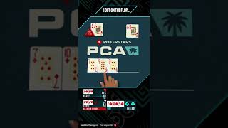 INSANE Poker Hand at PCA Main Event 2023 🤯 #PCA #allin