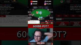 600BB POT!? #shorts #poker