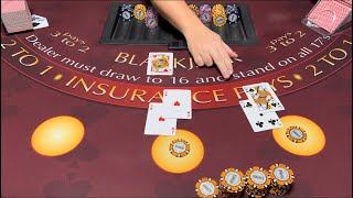 Blackjack | $200,000 Buy In | MASSIVE $300,000 HIGH ROLLER WIN! HUGE DOUBLES & LUCKY 21’s!