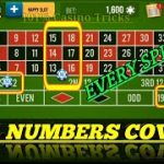 ALL NUMBERS COVER 🤨| Every Spin Win | Roulette Strategy To Win | Roulette @onlinegaming