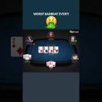 WORST Poker Bad Beat Ever?! 🤮