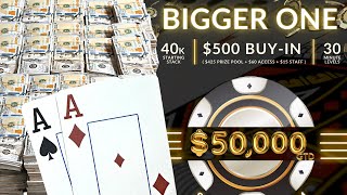 $112,625 BIGGER ONE Poker Tournament Final Table