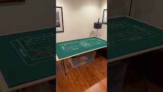 How I Built My Craps Table (and you can, too) (dedicated to subscriber @thejusticejen )
