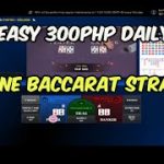 ONLINE BACCARAT STRATEGY in Nuebe Gaming – 300Pesos Daily Profit