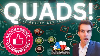 🔴ULTIMATE TEXAS HOLD EM! 💥QUADS!📢NEW VIDEO DAILY!