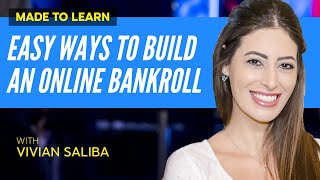 Building An Online Poker Bankroll For Free?! | Poker Strategy | Made To Learn