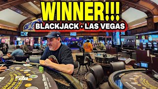 Blackjack Win 🔥 Solid 21 Session at the Casino!!