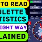 HOW TO READ ROULETTE STATISTICS | THE RIGHT TECHNIQUE | EXPLAINED